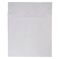 JAM Paper Tyvek Expandable Booklet Envelopes with Peel & Seal Closure, 9 x 12 x 2, White, 250/Box (376634190b)