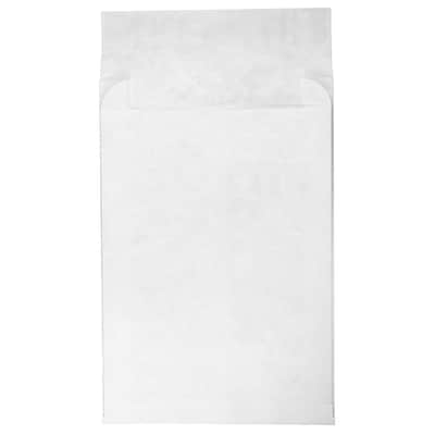 JAM Paper Peel & Seal Open End Catalog Envelope, 12" x 15", White, 100/Pack (376634186B)