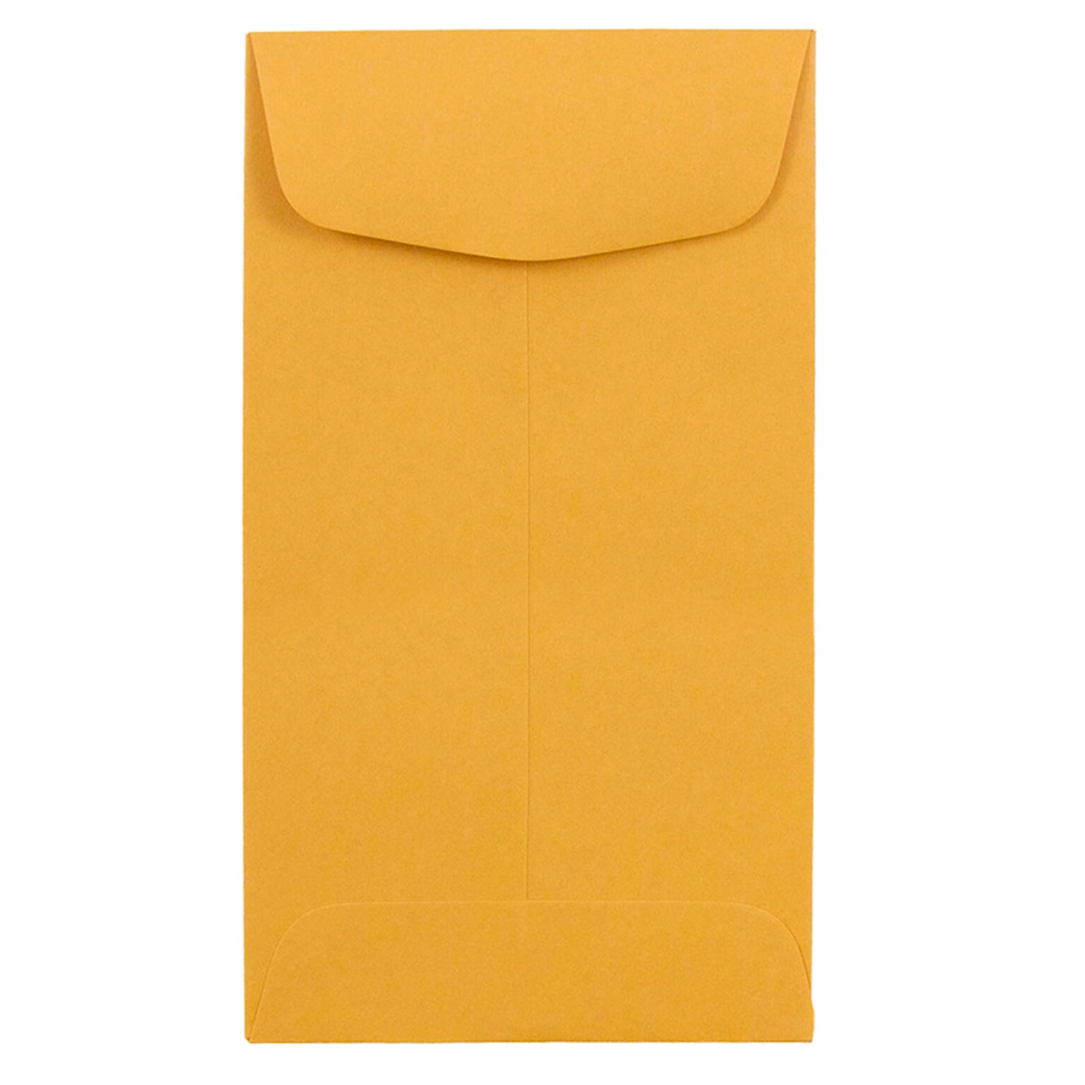 JAM Paper #6 Kraft Coin Envelope, 3 3/8 x 6, Brown Kraft, 1000/Carton (01623992B)