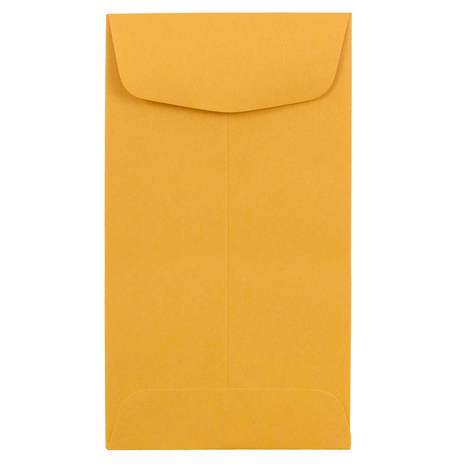 JAM Paper #6 Coin Envelope, 3 3/8 x 6, Brown Kraft, 1000/Carton (01623992B)