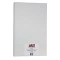 JAM Paper Index Cardstock Paper, 67 lbs, 8.5 x 14, Gray Vellum Bristol, 50/Pack (16928442)