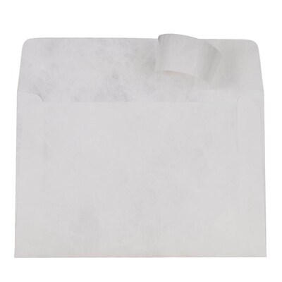 JAM Paper Booklet Envelopes with Peel & Seal Closure, 6 x 9, White, 500/Box (367934164)