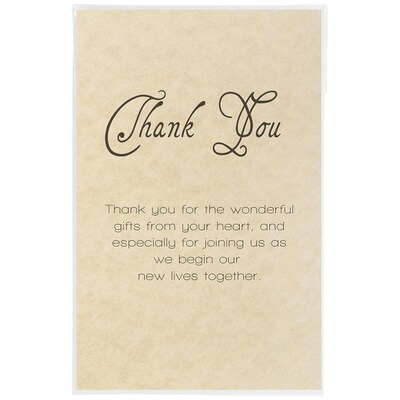 JAM Paper Cellophane Envelope with Peel & Seal Closure, A10, 6.25 x 9.625, Clear, 100/Pack (A10CELLO)