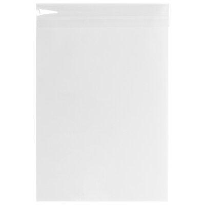 JAM Paper Cellophane Envelope with Peel & Seal Closure, 5.9375 x 8.875, Clear, 1000/Carton (A9CELLOB)