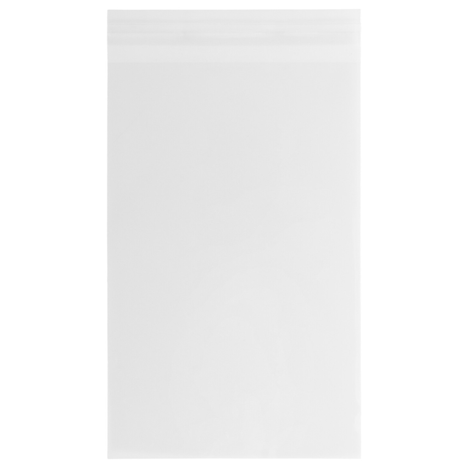 JAM Paper Cello Sleeves with Peel & Seal Closure, 5.9375 x 8.875, Clear, 1000/Carton (A9CELLOB)