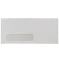 JAM Paper #10 Business Envelope, 4 1/2 x 9 1/2, Smooth White, 500/Box (1633173C)