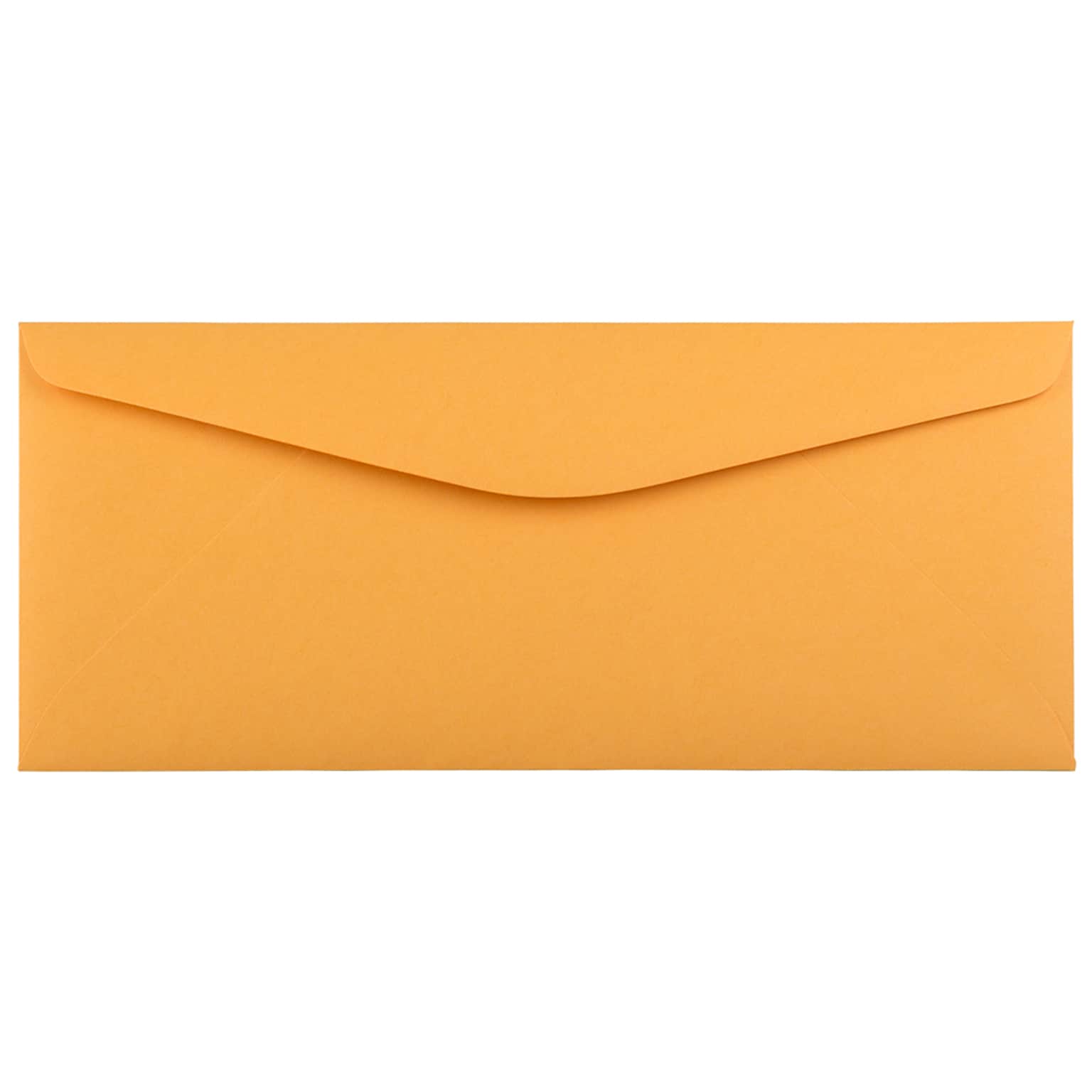 JAM Paper #11 Business Envelope, 4 1/2 x 10 3/8, Brown Kraft, 1000/Carton (01633180B)