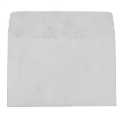 JAM Paper® Tyvek Booklet Catalog Envelopes with Peel & Seal Closure, 6.5 x 9.5, White, 500/Box (367934166)