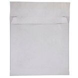 JAM Paper Peel & Seal Tyvek Self Seal Booklet Envelope, 12 x 16 , White, 100/Pack (376634198B)