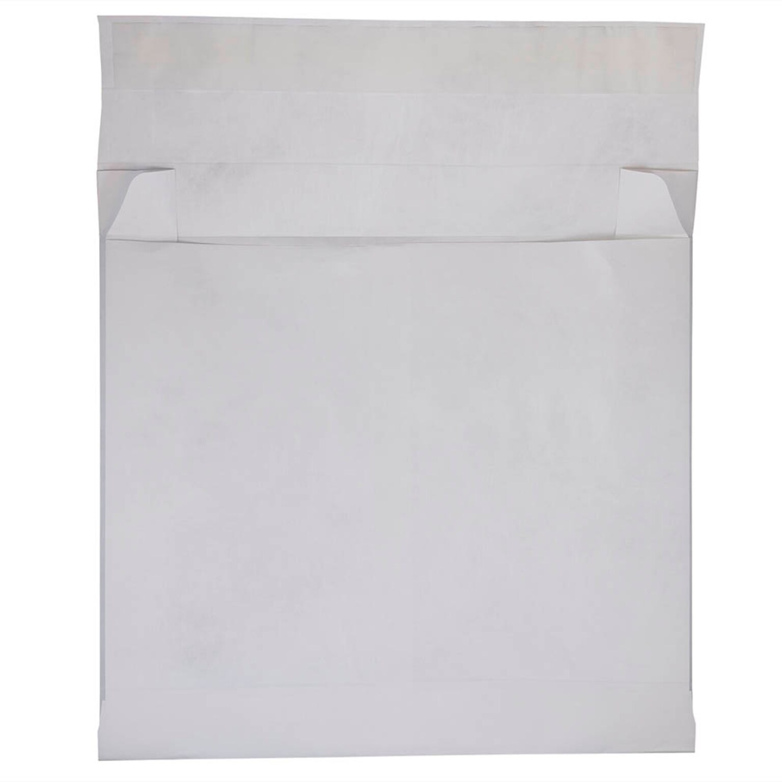 JAM Paper Peel & Seal Booklet Envelope, 12 x 16 , White, 100/Pack (376634198B)