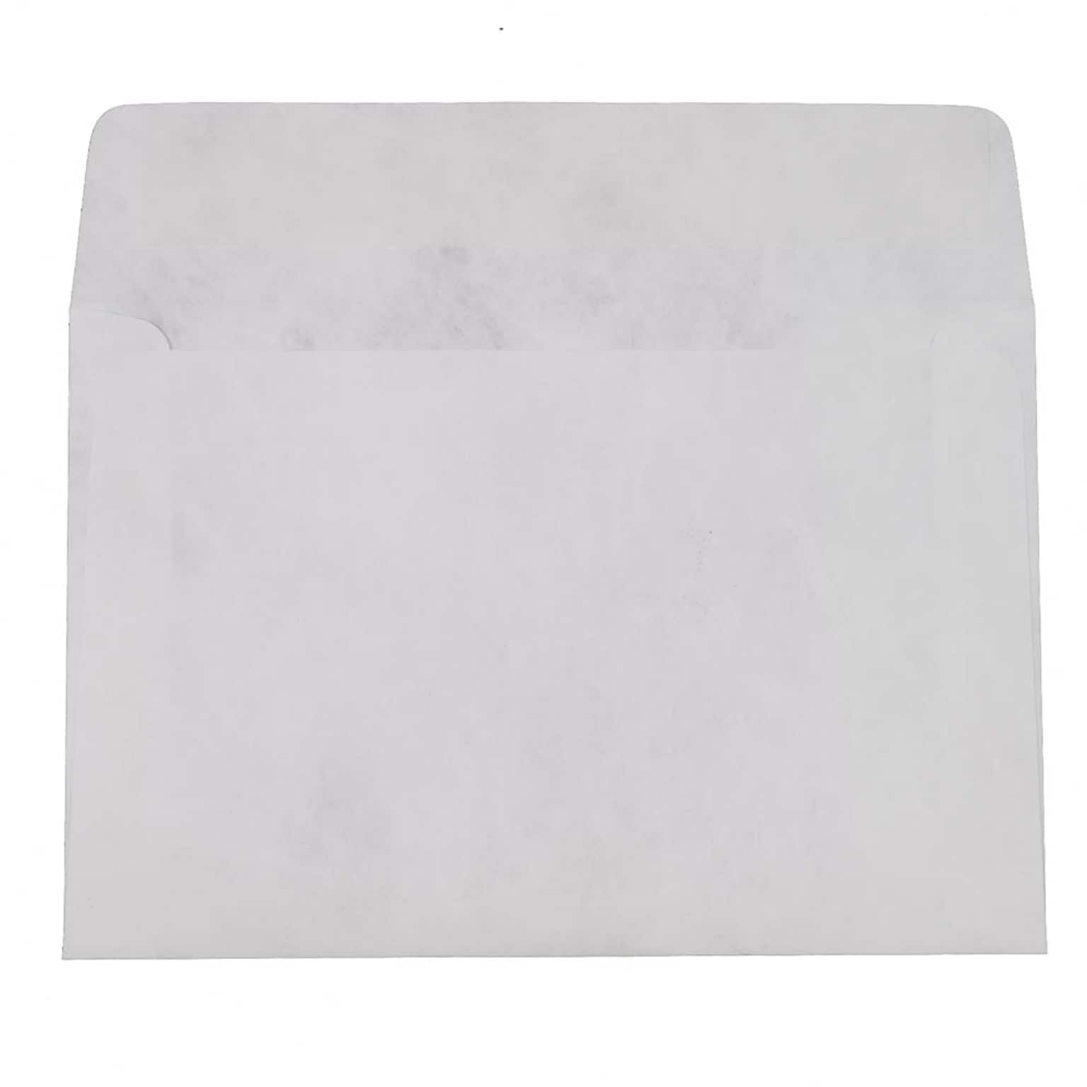 JAM Paper Booklet Envelopes with Peel & Seal Closure, 6 x 9, White, 500/Box (367934164)