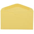 JAM Paper #6 3/4 Business Envelope, 3 5/8 x 6 1/2, Cary Yellow, 25/Pack (357617061B)