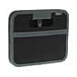 meori Mini Foldable Fabric Storage Box, 5"x6.5"x5", Lava Black (A100427)