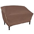 Armor All Zip It! Loveseat Cover, 60 x 35 x 32, Brown (07807AA)
