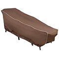 Armor All Zip It! Chaise Lounge Cover, 28 x 76 x 30, Brown (07808AA)
