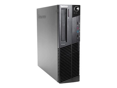 Lenovo ThinkCentre M93 Refurbished Desktop Computer, Intel i3, 8GB RAM, 240GB SSD (LENOVOM93SFFI3W10P)