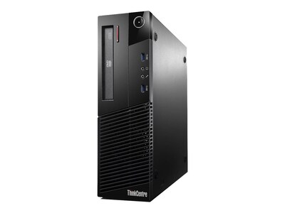 Lenovo ThinkCentre M93 Refurbished Desktop Computer, Intel i3, 8GB RAM, 240GB SSD (LENOVOM93SFFI3W10P)