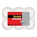 Scotch® Lightweight Shipping Packing Tape, 1.88 x 54.6 yds., Clear, 6 Rolls (3350-6)