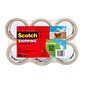 Scotch® Greener™ Commercial Grade Shipping Packing Tape, 1.88" x 49.2 yds., Clear, 6 Rolls (3750G-6)