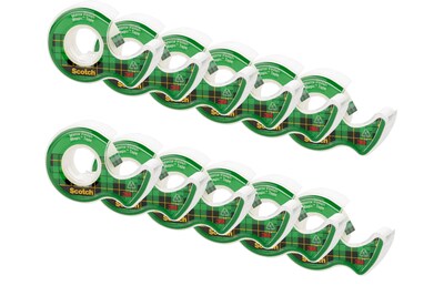Scotch® Magic™ Tape with Refillable Dispenser, Invisible, Write On, Matte Finish, 3/4 x 8.33 yds.,