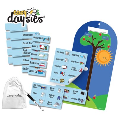 Easy Daysies® My Day Preschooler/Kindergartener Daily Visual Schedule (ESD018)