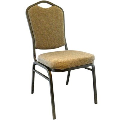 Advantage Mixed Tan Crown Back Banquet Chair, 2 Pack (CBBC-108-2)