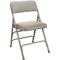 Advantage Beige Padded Metal Folding Chair, Beige 1 Fabric Seat 80 Pack (DPI903F-BB)