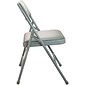 Advantage Gray Padded Metal Folding Chair, Gray 1" Vinyl Seat 80 Pack (DPI903V-GG)