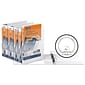 Stride 1" 3-Ring View Binders, White (8711-00)