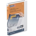 Stride 5/8 3-Ring View Binders, White (8700-00)