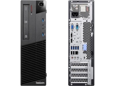 Lenovo ThinkCentre M93 Refurbished Desktop Computer, Intel i7, 8GB Memory, 1TB HDD (LENOVOM93SFFI7W10P)