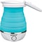 Brentwood Appliances Quart Dual Voltage Collapsible Travel Kettle, 0.85 Qt, Blue (Kt-1508bl)