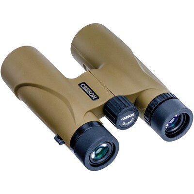 Carson Optical Stinger Compact Portable 12x 32 mm Binoculars, Brown/Black (HW-232)