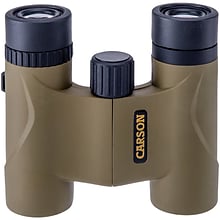 Carson Optical Stinger Compact Portable 8x 22 mm Binoculars, Brown/Black (HW-822)