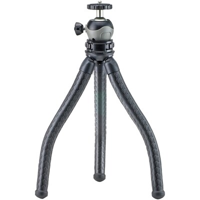 Carson Optical BoaPod Flexible Leg Travel Tripod, Black (TR-050)