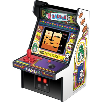 My Arcade Dig Dug Micro Player, White