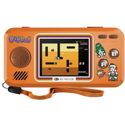My Arcade Dig Dug Pocket Player, Yellow