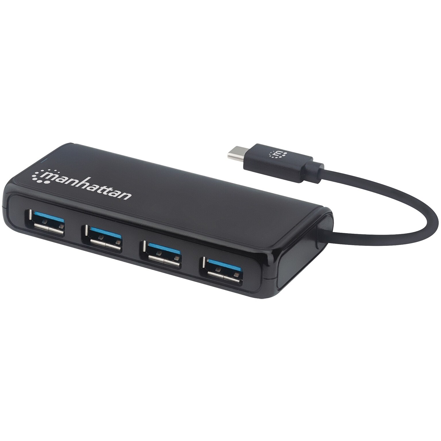 Manhattan 4-Port USB 3.2 Gen 1 Hub (USB-C to USB-A) (164924)