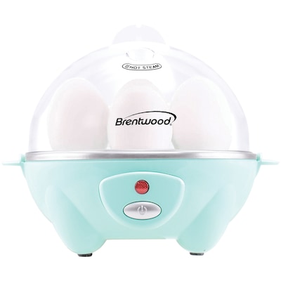 Brentwood Appliances Electric Egg Cooker with Auto Shutoff, Blue (TS-1045BL)