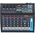 Pyle PMXU83BT Bluetooth 8-Channel Studio Mixer, Black