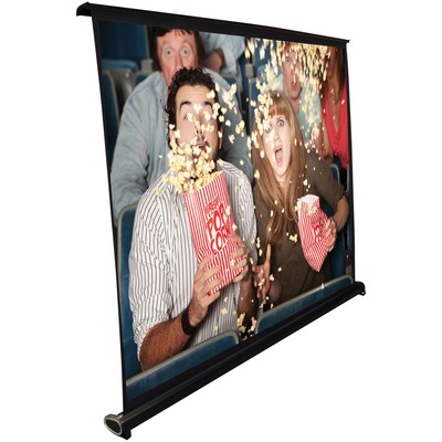 Pyle 40 Portable Manual Wall & Ceiling Projector Screen, White (PYLPRJTP46)