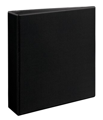 Avery Heavy Duty 2 3-Ring View Binders, D-Ring, Black (79-692)
