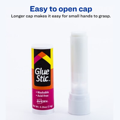 Avery Glue Sticks, 0.26 oz., 3/Pack (00164)