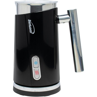 Brentwood Appliances 10-Ounce Cordless Electric Milk Frother and Warmer, Black (GA-301BK)