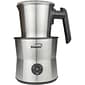 Brentwood Appliances 15-Ounce Cordless Electric Milk Frother, Warmer and Hot Chocolate Maker, Silver (GA-401S)