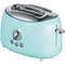 Brentwood Appliances Cool-Touch 2-Slice Retro Toaster with Extra-Wide Slots, Blue (TS-270BL)