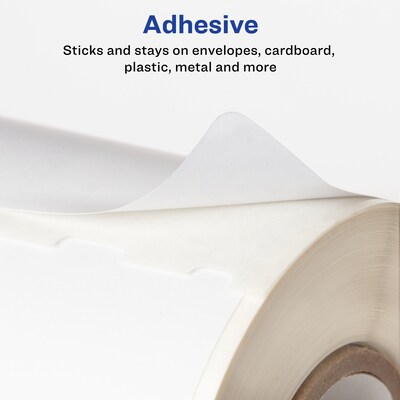 Avery Thermal Shipping Labels, 2-1/8" x 4", White, 140 Labels/Roll, 1 Roll/Box (4153)