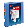 Avery Heavy-Duty 1-1/2 3-Ring View Binder, Periwinkle (17553)