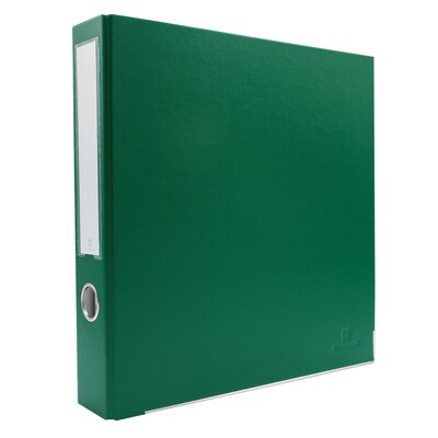 Bindertek Premium 1 1/2 3-Ring Non-View Binders, D-Ring, Evergreen (3SLN-EV)