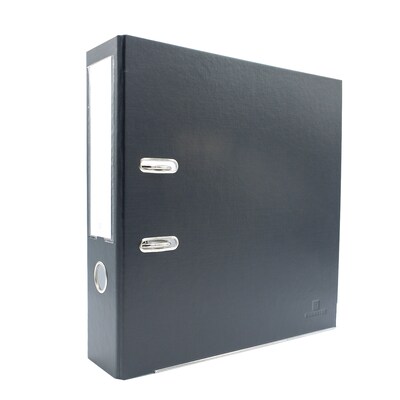 Bindertek Premium 3 2-Ring Non-View Binders, Dark Gray (EFN-DG)